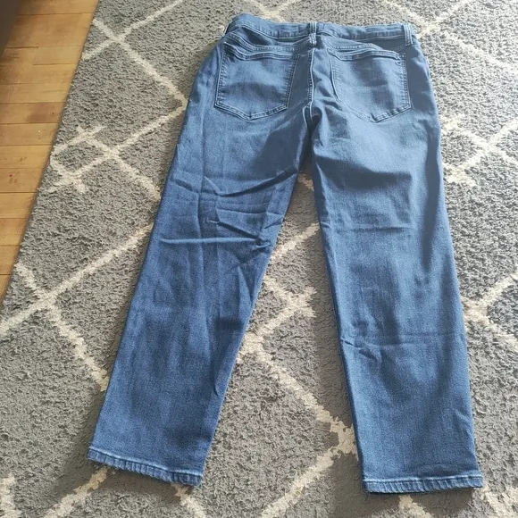 Madewell Maternity Side-Panel Stovepipe Jeans in Dahill Wash Size 31