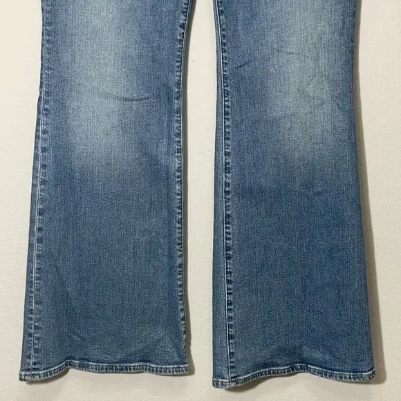 Madewell NWT Skinny Flare High Rise Jeans in Fairson Wash Size 33