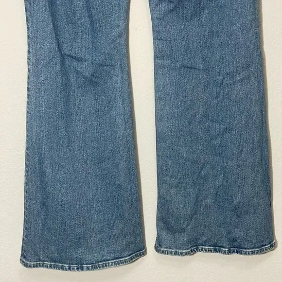 Madewell NWT Skinny Flare High Rise Jeans in Fairson Wash Size 33
