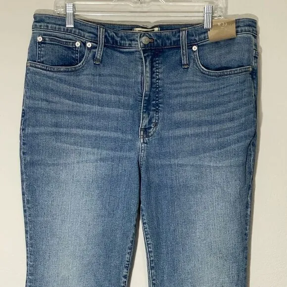 Madewell NWT Skinny Flare High Rise Jeans in Fairson Wash Size 33