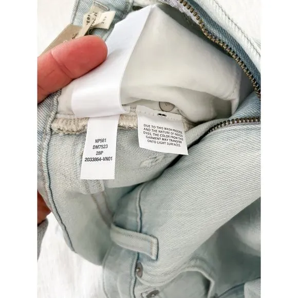 Madewell | NWT | The Petite Perfect Vintage Jean | Chesthunt Wash | Sz 28P