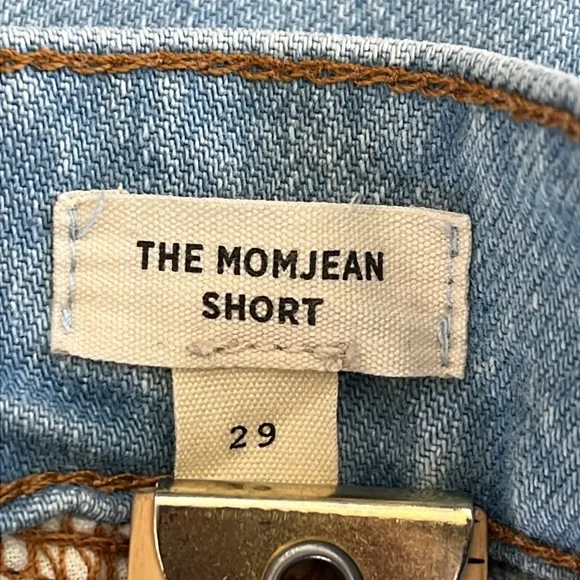 Madewell The Momjean Short in Essen Wash: Yoke Edition size 29
