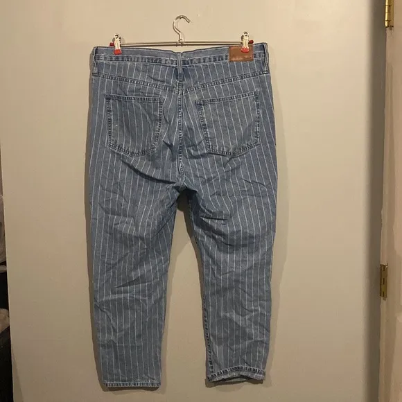 Madewell | The Perfect Vintage Jean: Pinstripe Edition