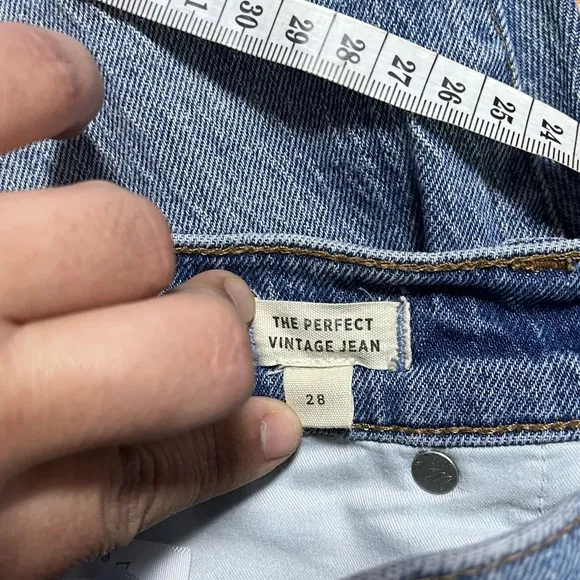 Madewell The Perfect Vintage Jean size 28