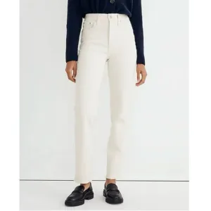 Madewell THE PERFECT VINTAGE JEANS high rise size 26 tall white