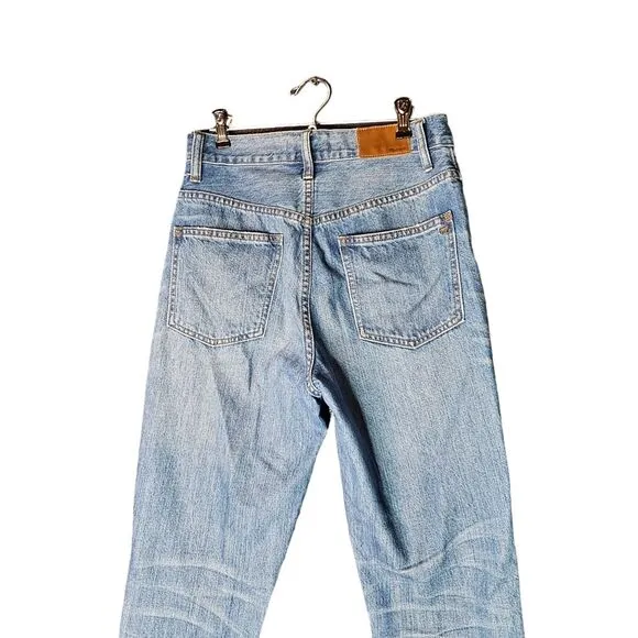 Madwell Rigid Skinny Distressed   Cotton High Rise size 26