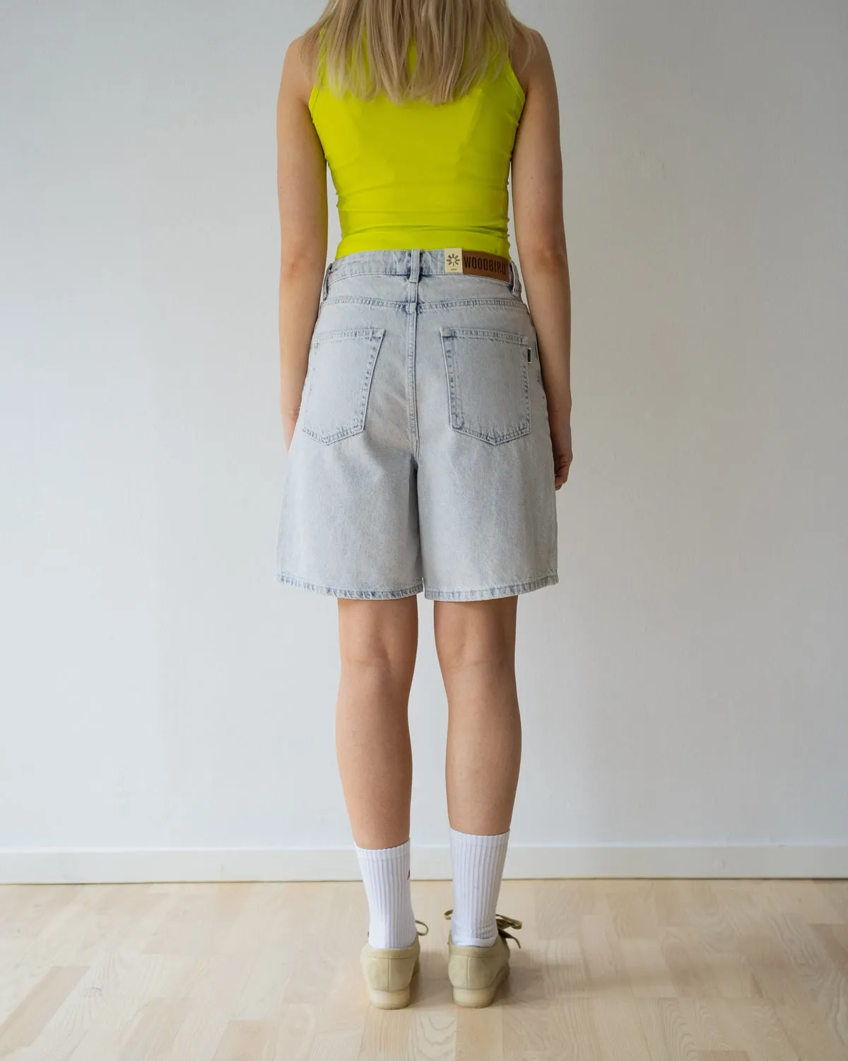 Maggie Fair Shorts - Washed Blue