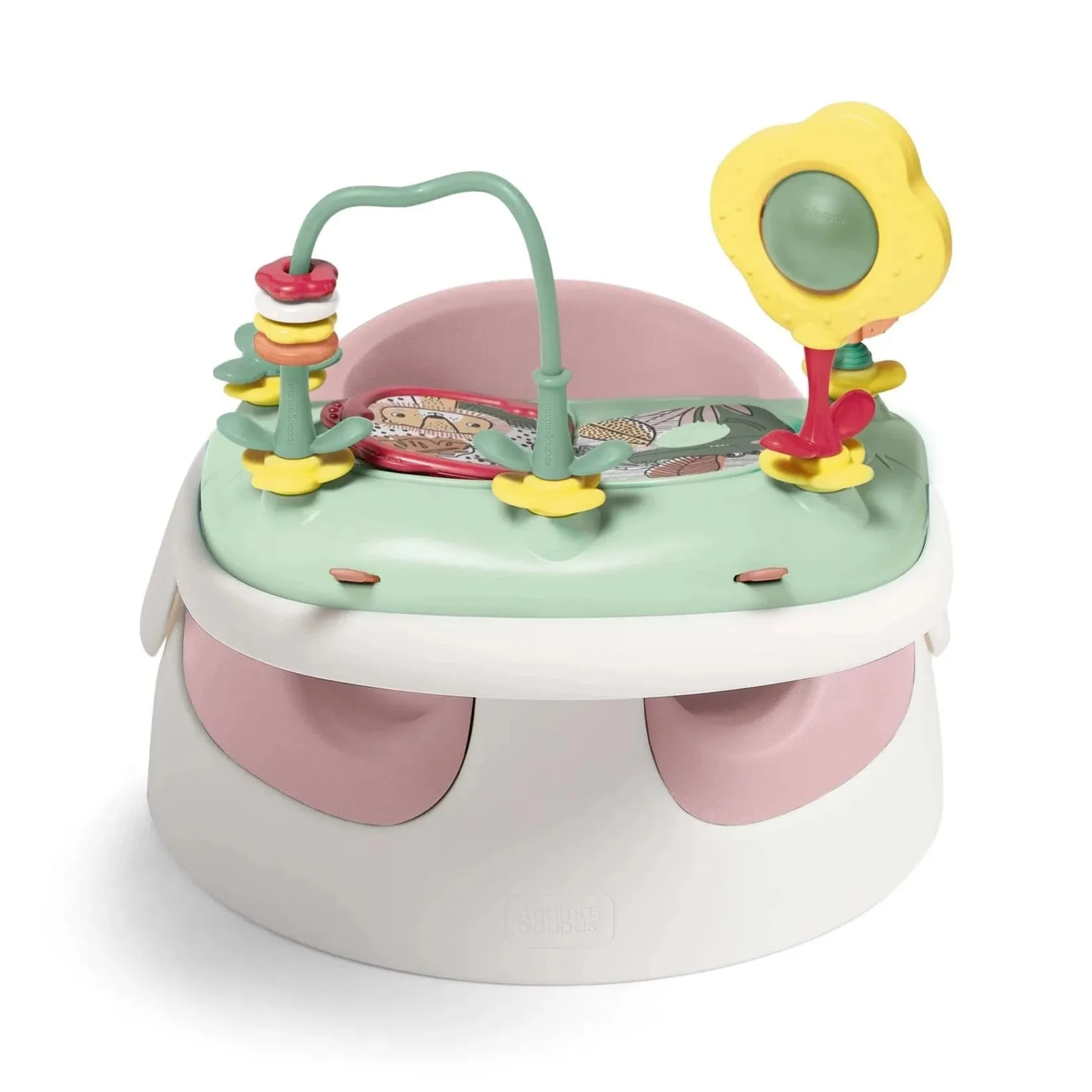 Mamas & Papas Snug Floor Seat with Activity Tray - Blossom