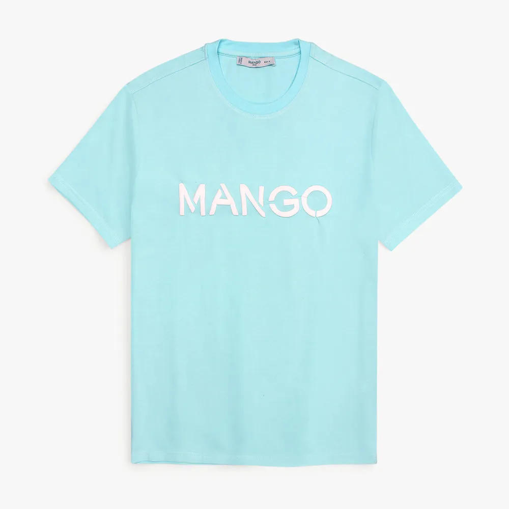 M.A.N.G.O Sky Blue T-Shirt