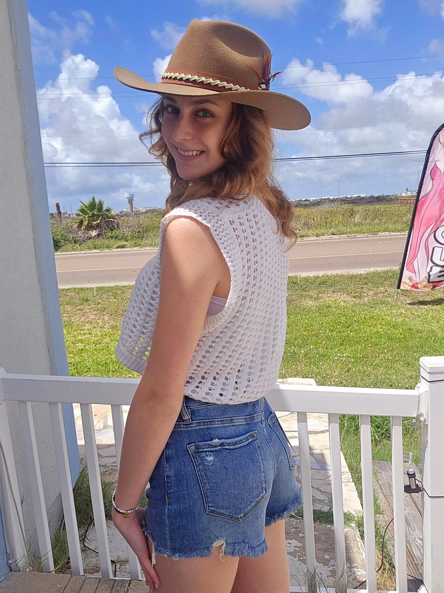 Marine Blue High Rise Cut Off Shorts