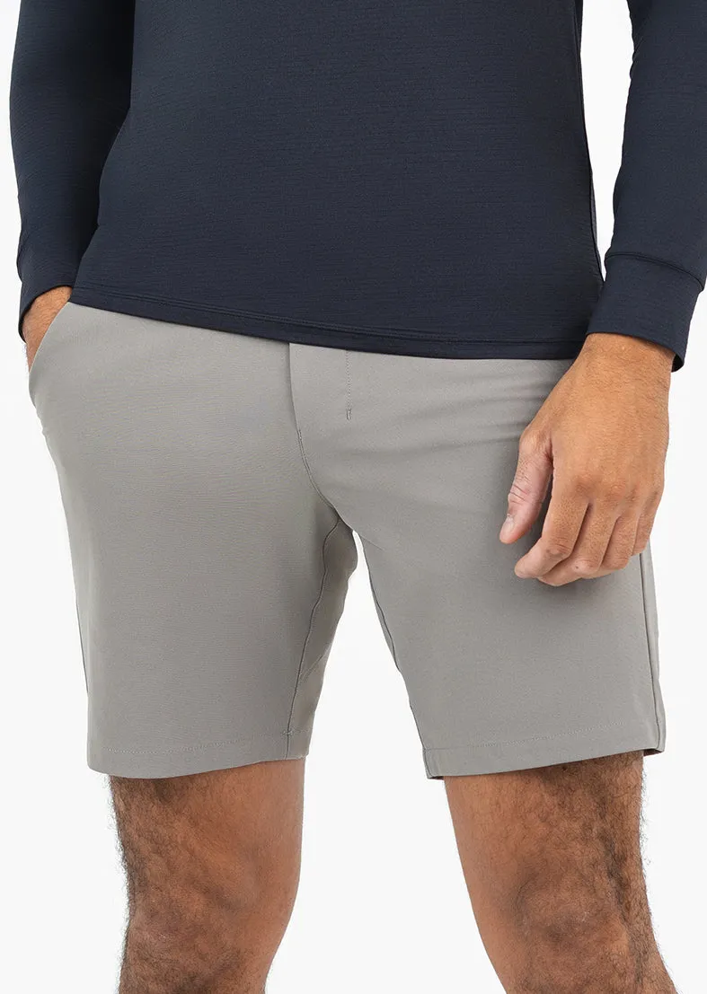 Men Adapt Shorts Classic Fit -8"R Pebble Grey