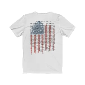 Men's Betsy Ross Flag With Declaration of Independence - Made in America