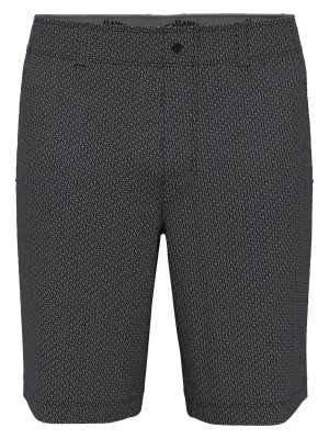 Mens Flat Front Novelty Print Golf Short