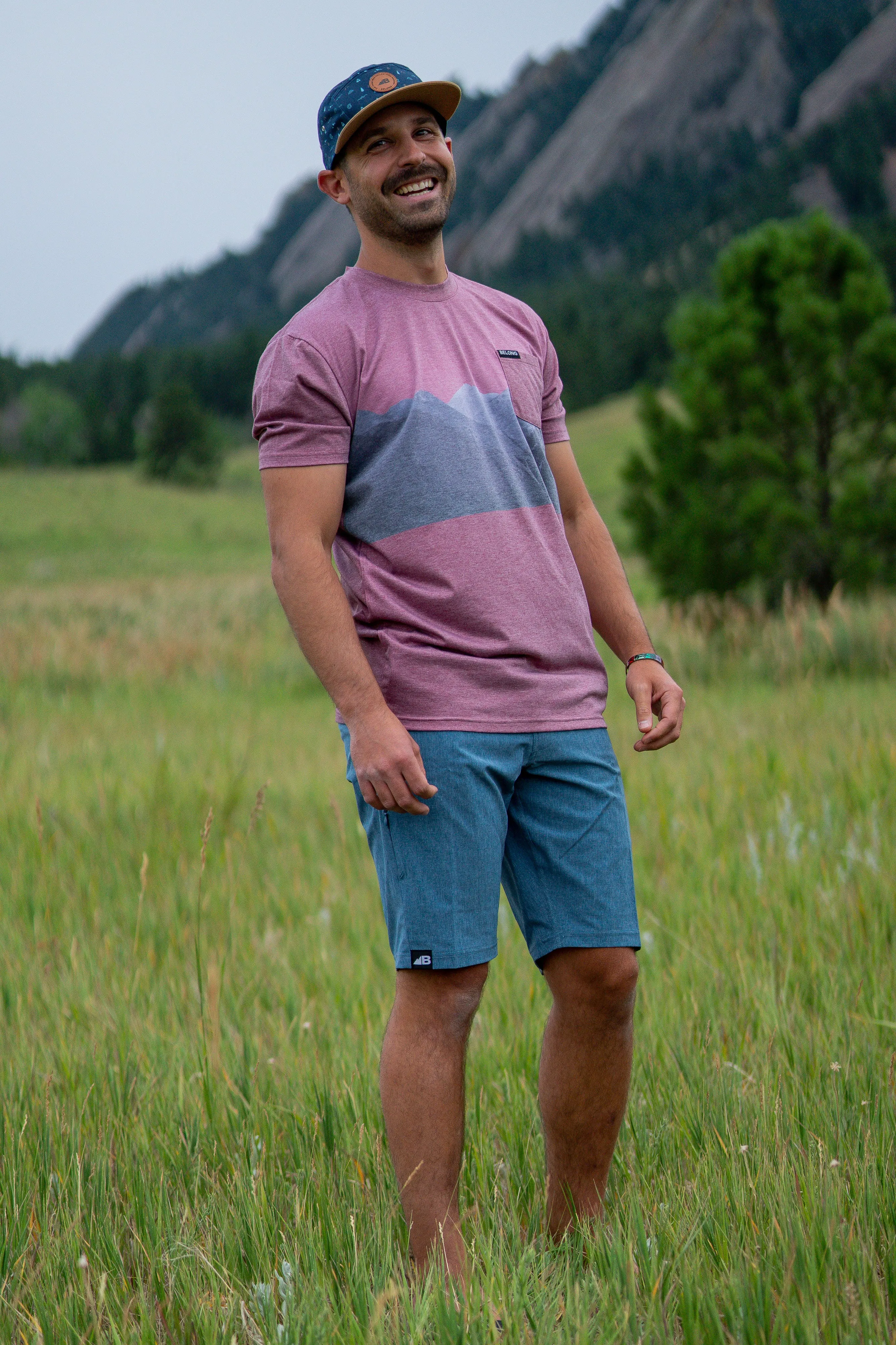 Men's Graphic Traverse Tek Tee