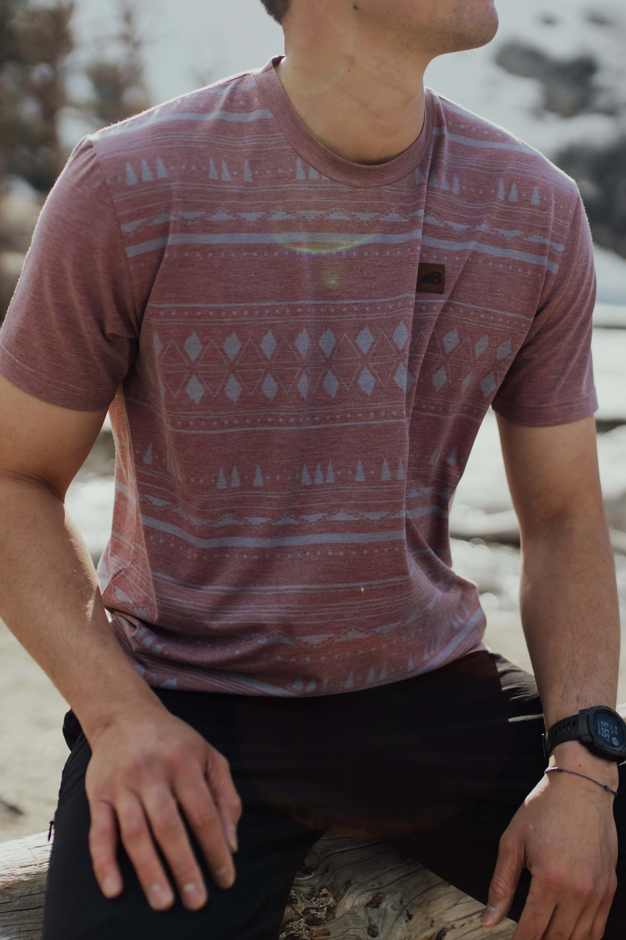 Men's Graphic Traverse Tek Tee