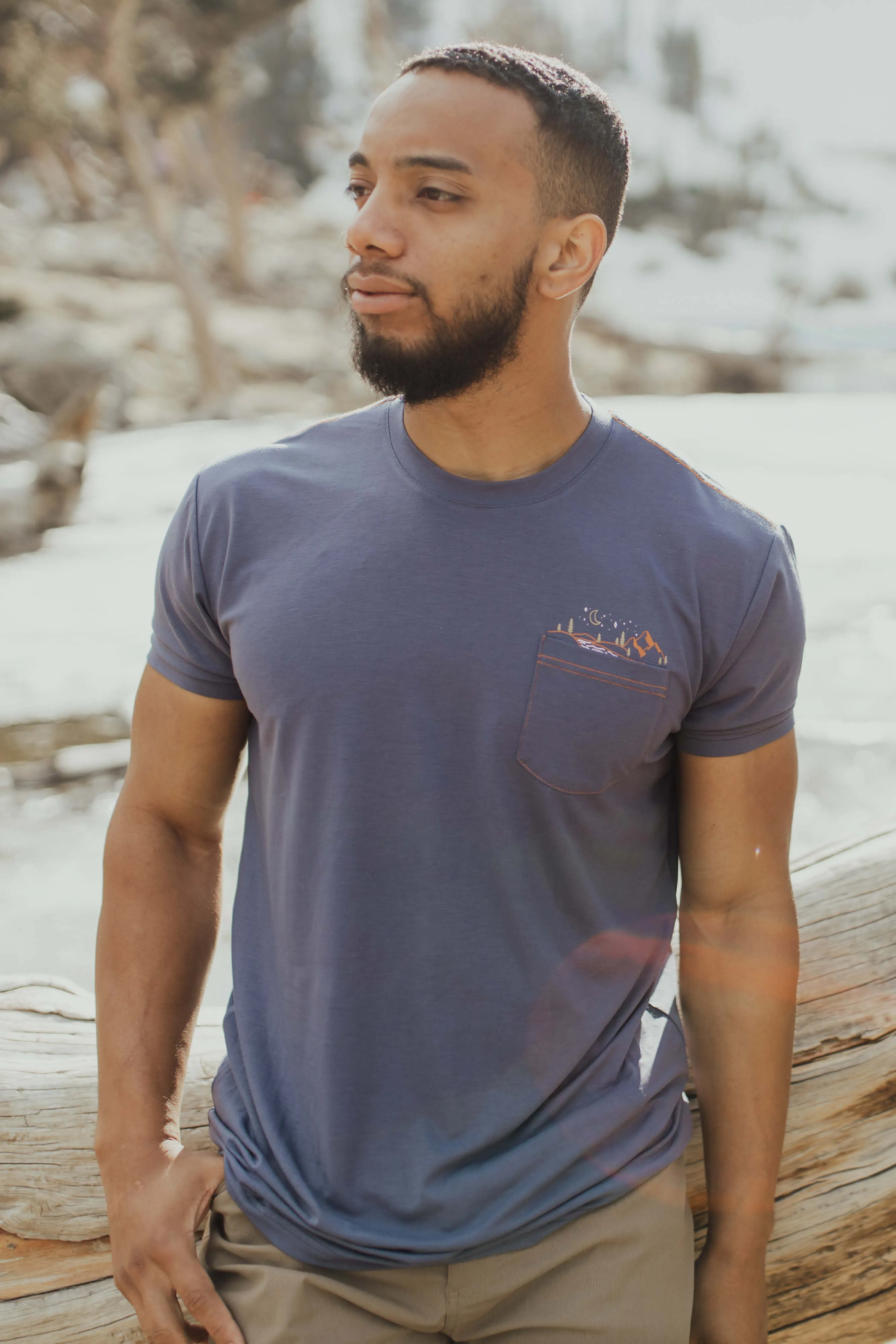 Men's Graphic Traverse Tek Tee