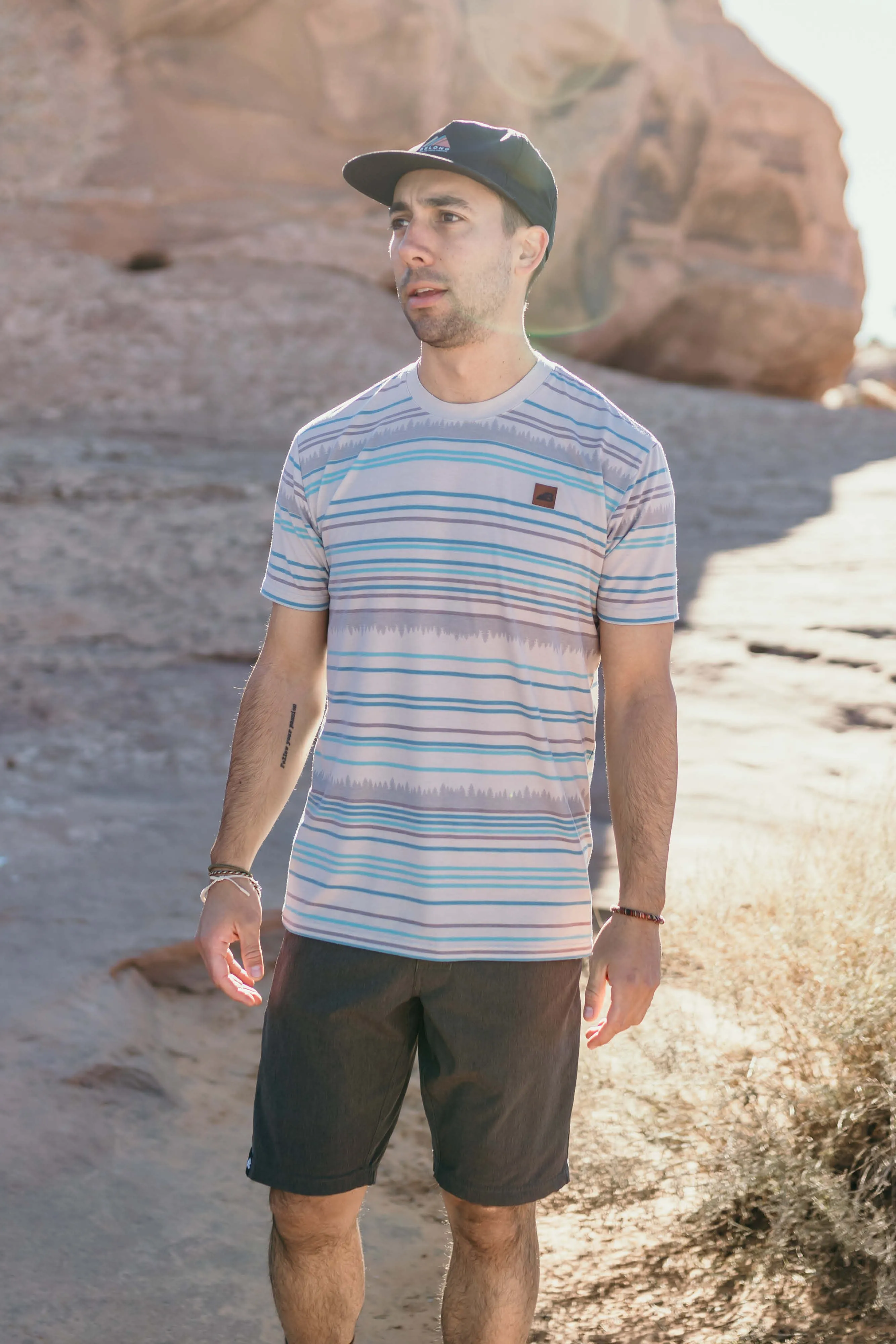 Men's Graphic Traverse Tek Tee