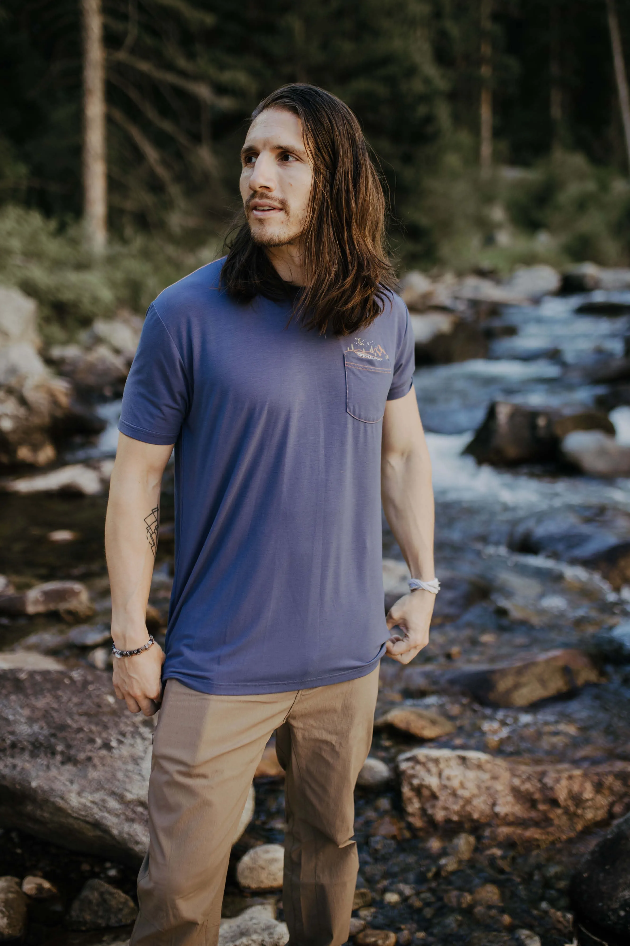 Men's Graphic Traverse Tek Tee