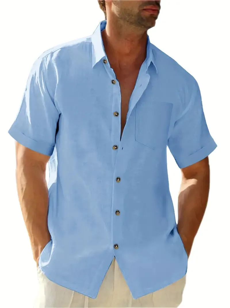 Men's James Shirt: Stylish Short Sleeves