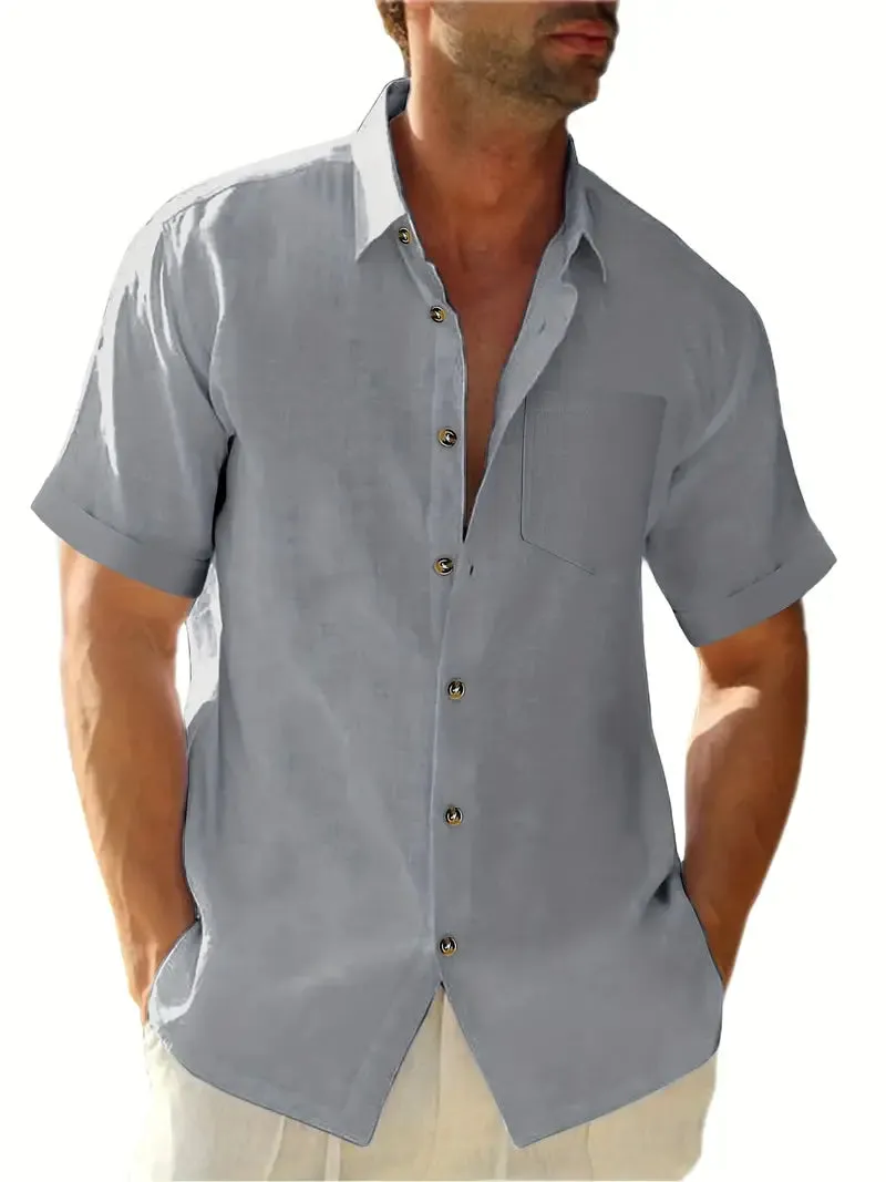 Men's James Shirt: Stylish Short Sleeves