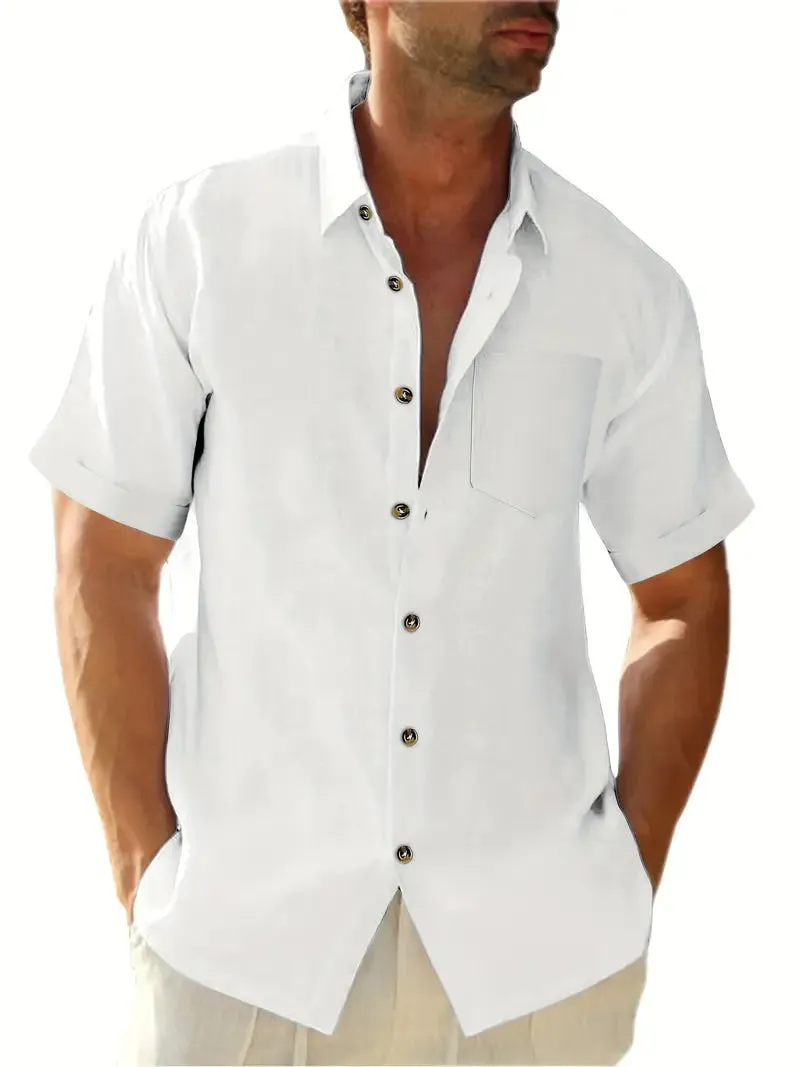 Men's James Shirt: Stylish Short Sleeves