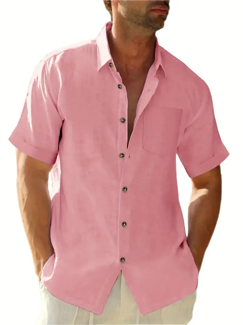 Men's James Shirt: Stylish Short Sleeves