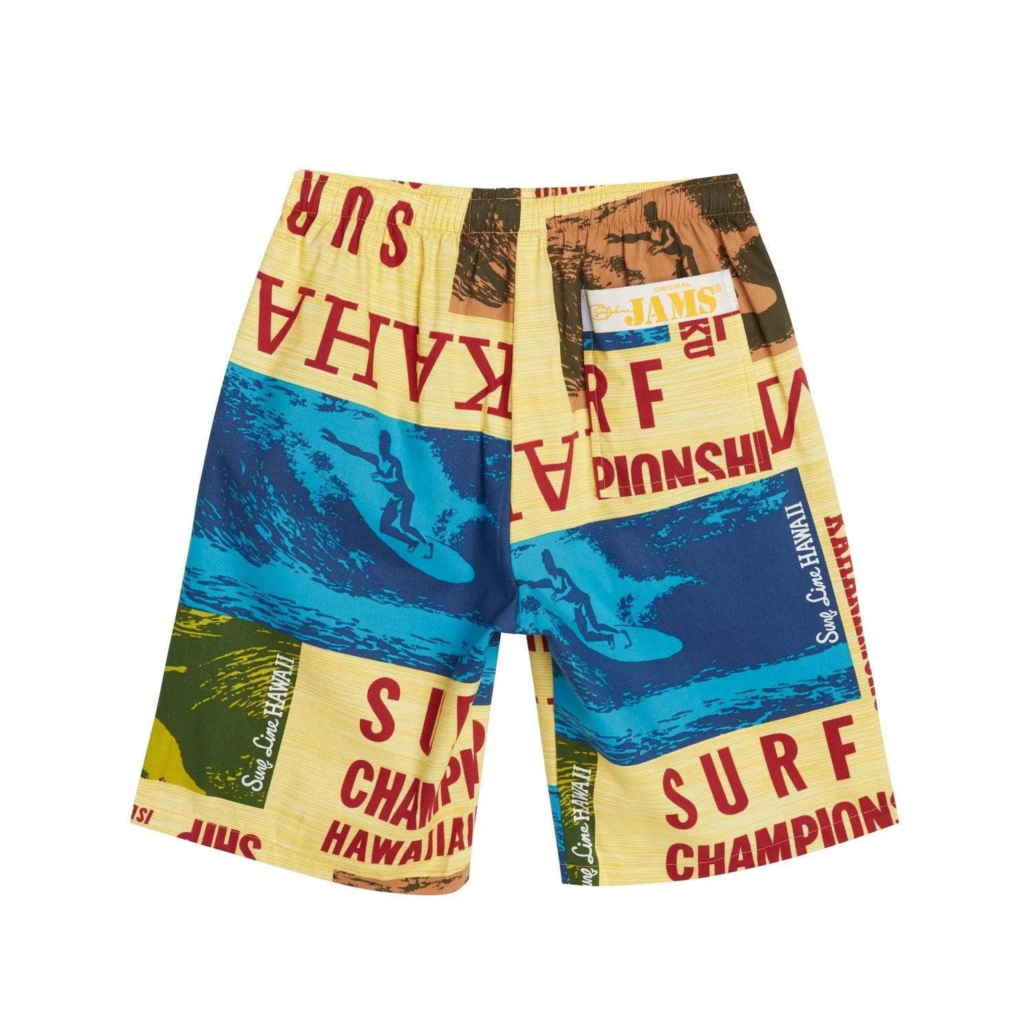 Men's Super Jams - Surf Contest Yellow