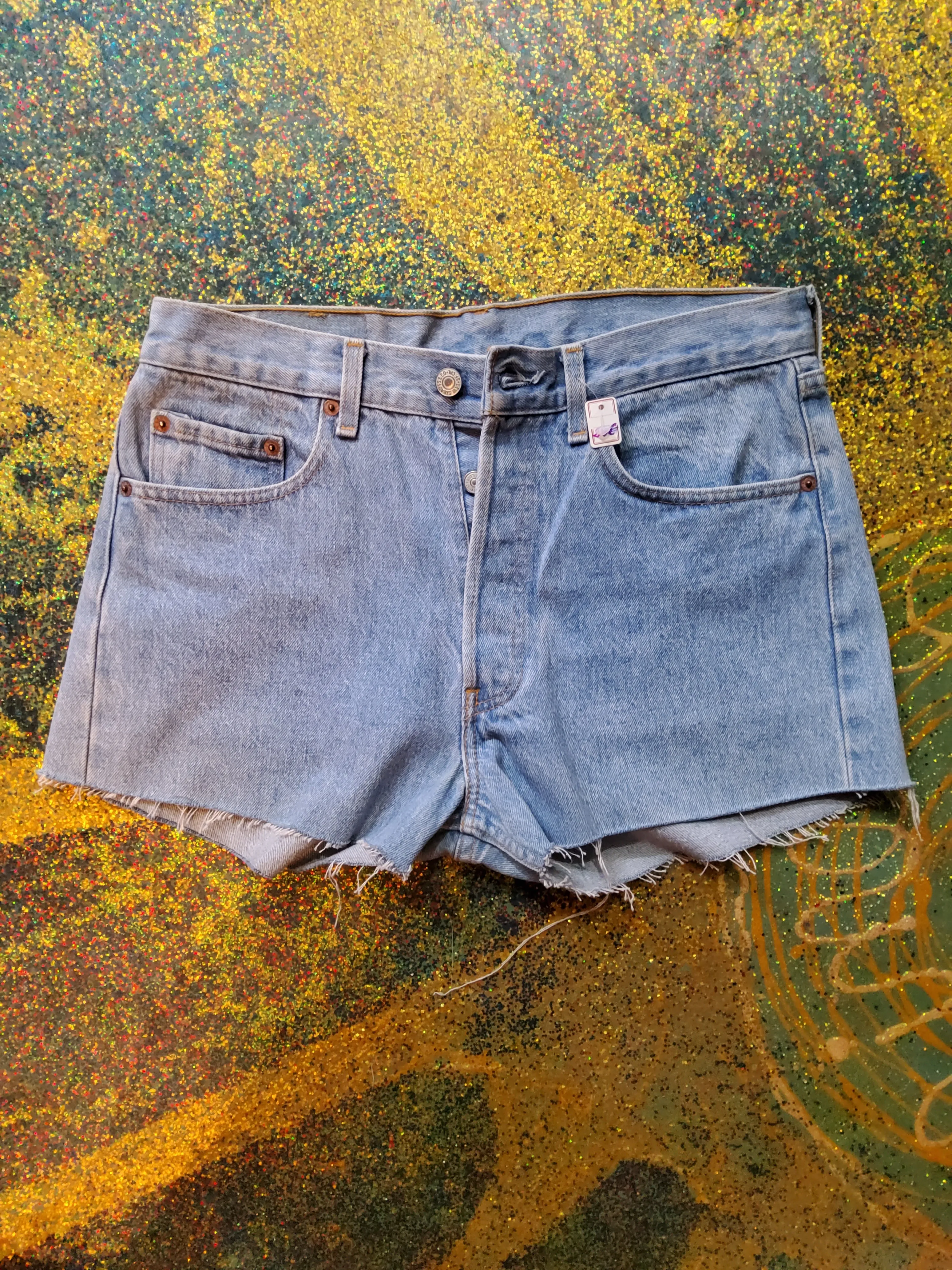 Mini jeans shorts