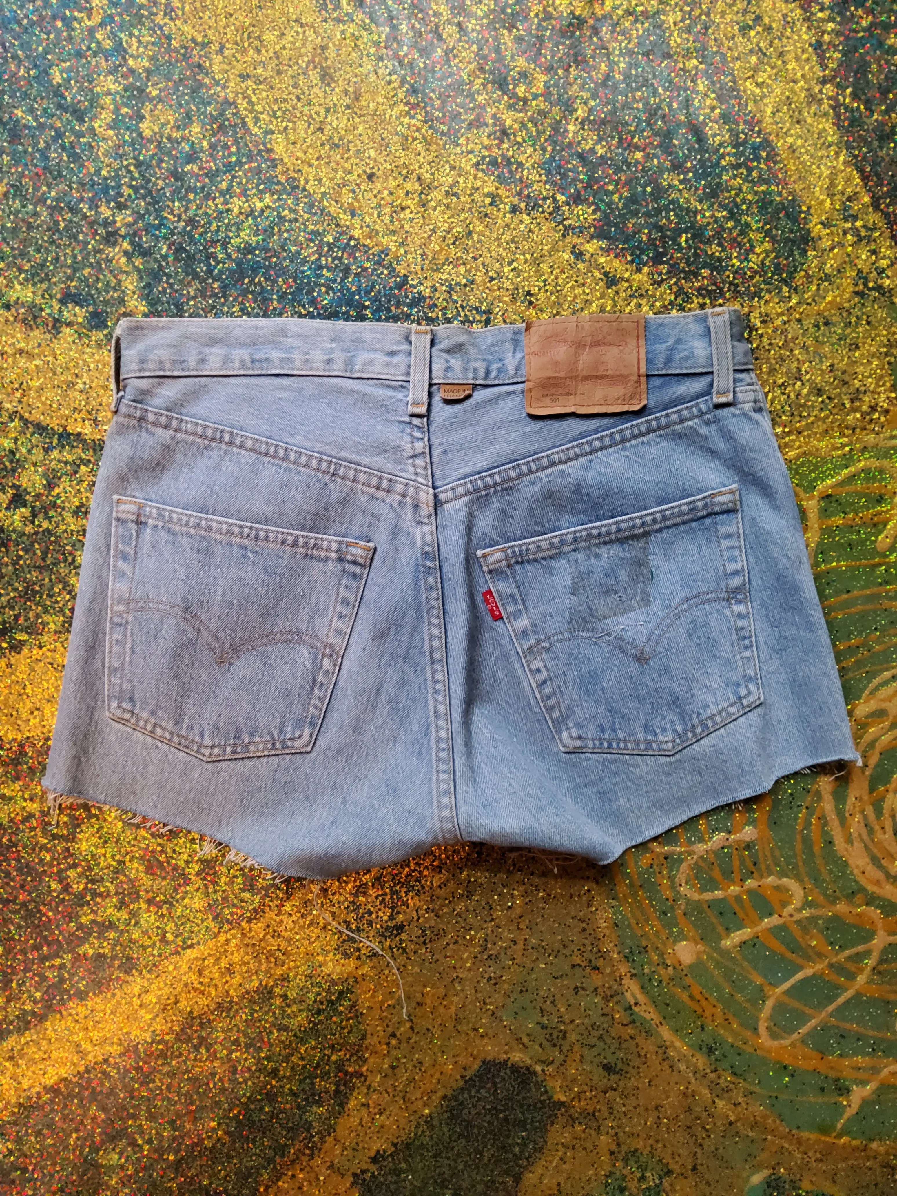 Mini jeans shorts