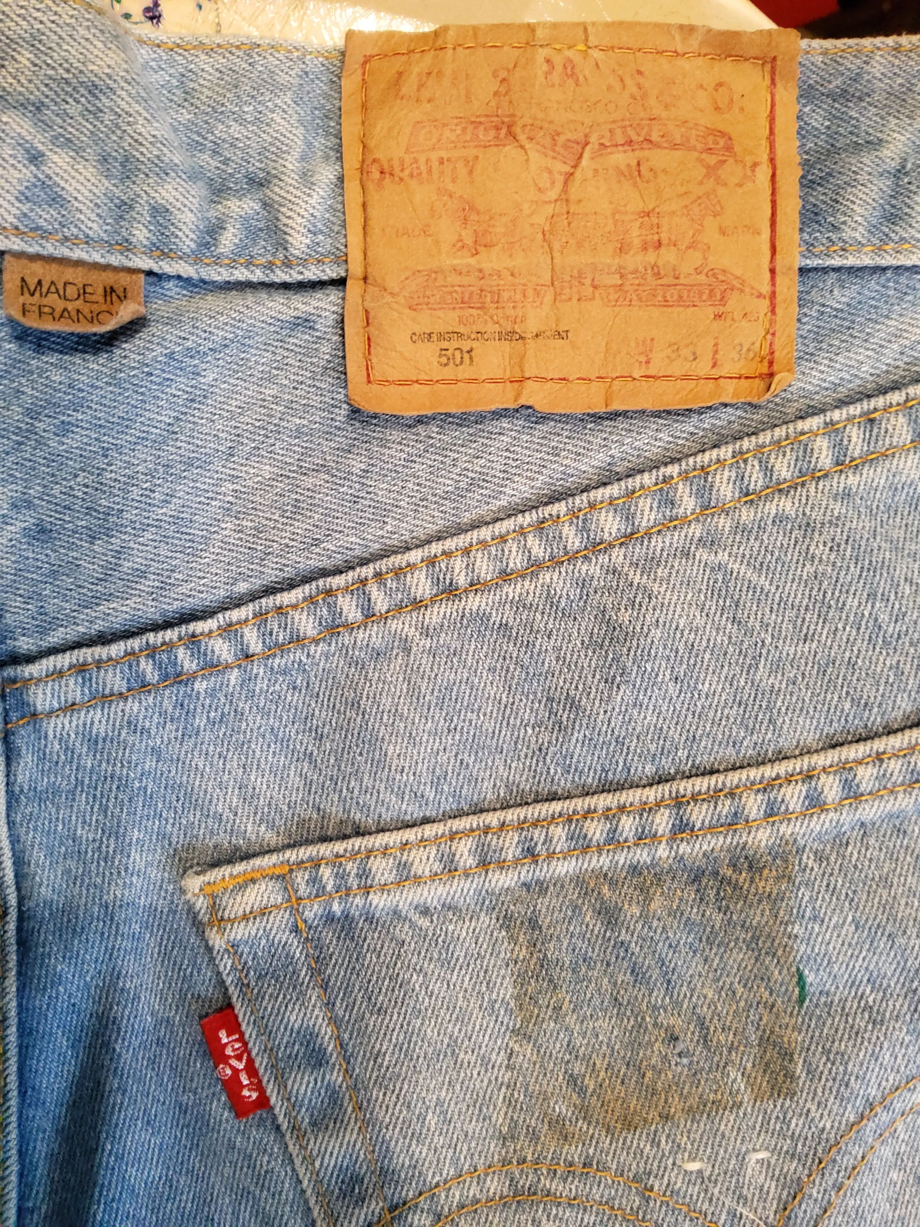 Mini jeans shorts