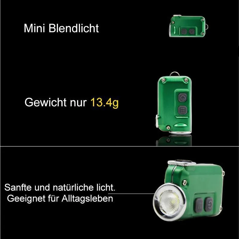 MINI LED Schlüsselbund Intelligente Taschenlampe