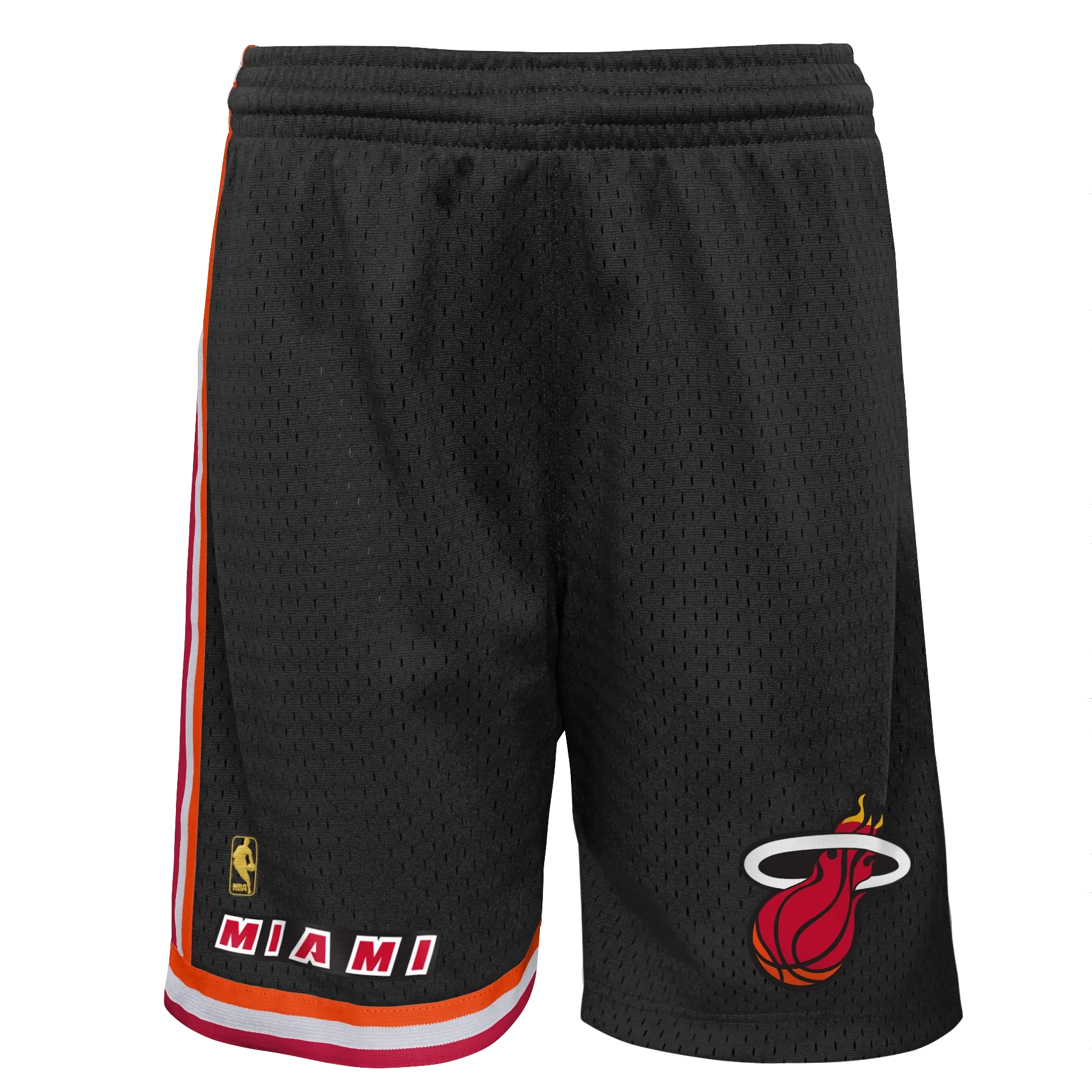Mitchell & Ness Miami HEAT Hardwood Classic Youth Shorts