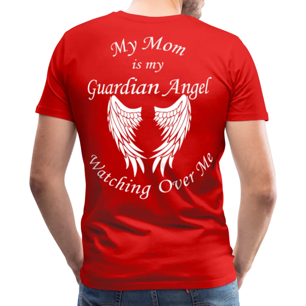 Mom Guardian Angel Men's Premium T-Shirt (CK3545)