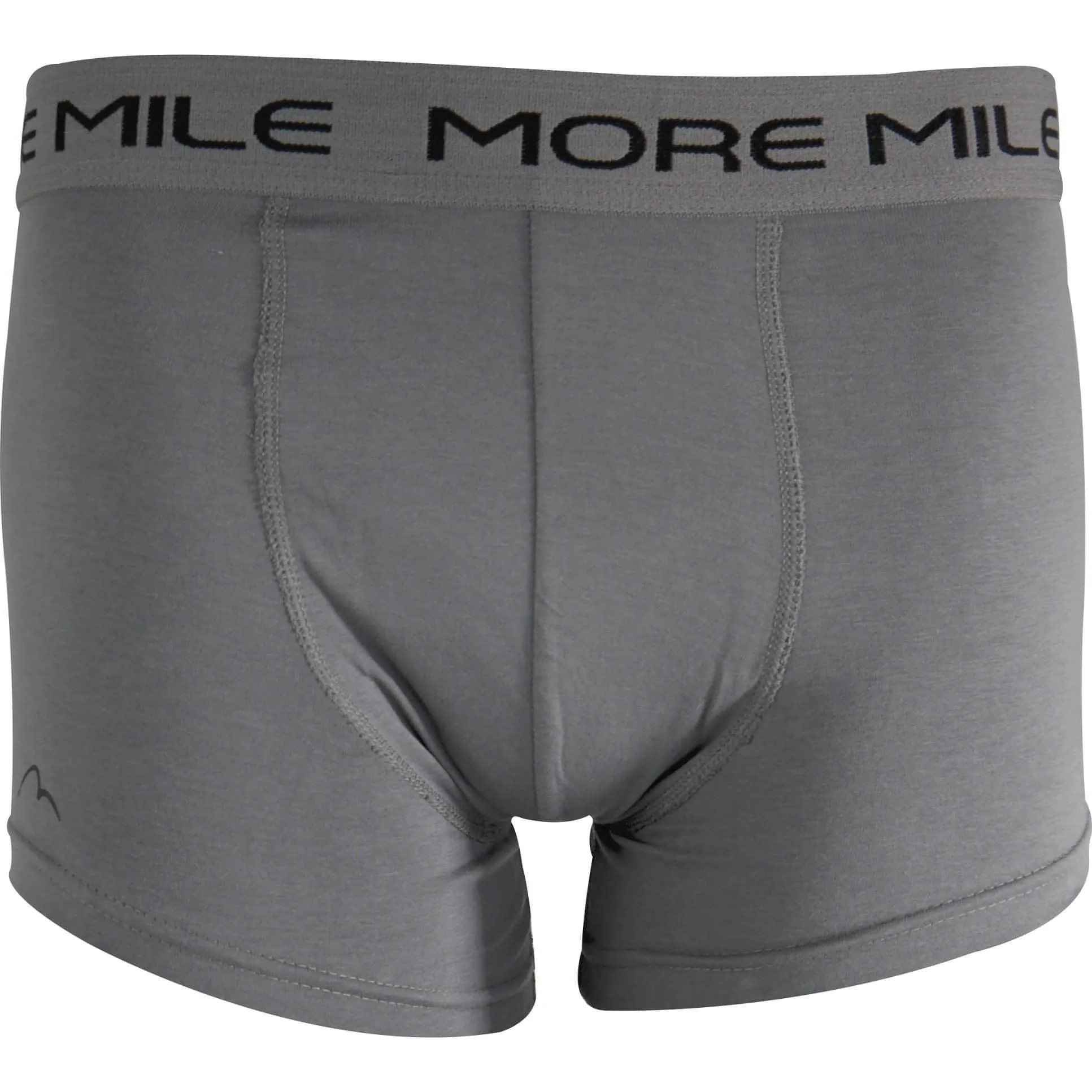More Mile Classic (2 Pack) Mens Boxer Shorts - Blue
