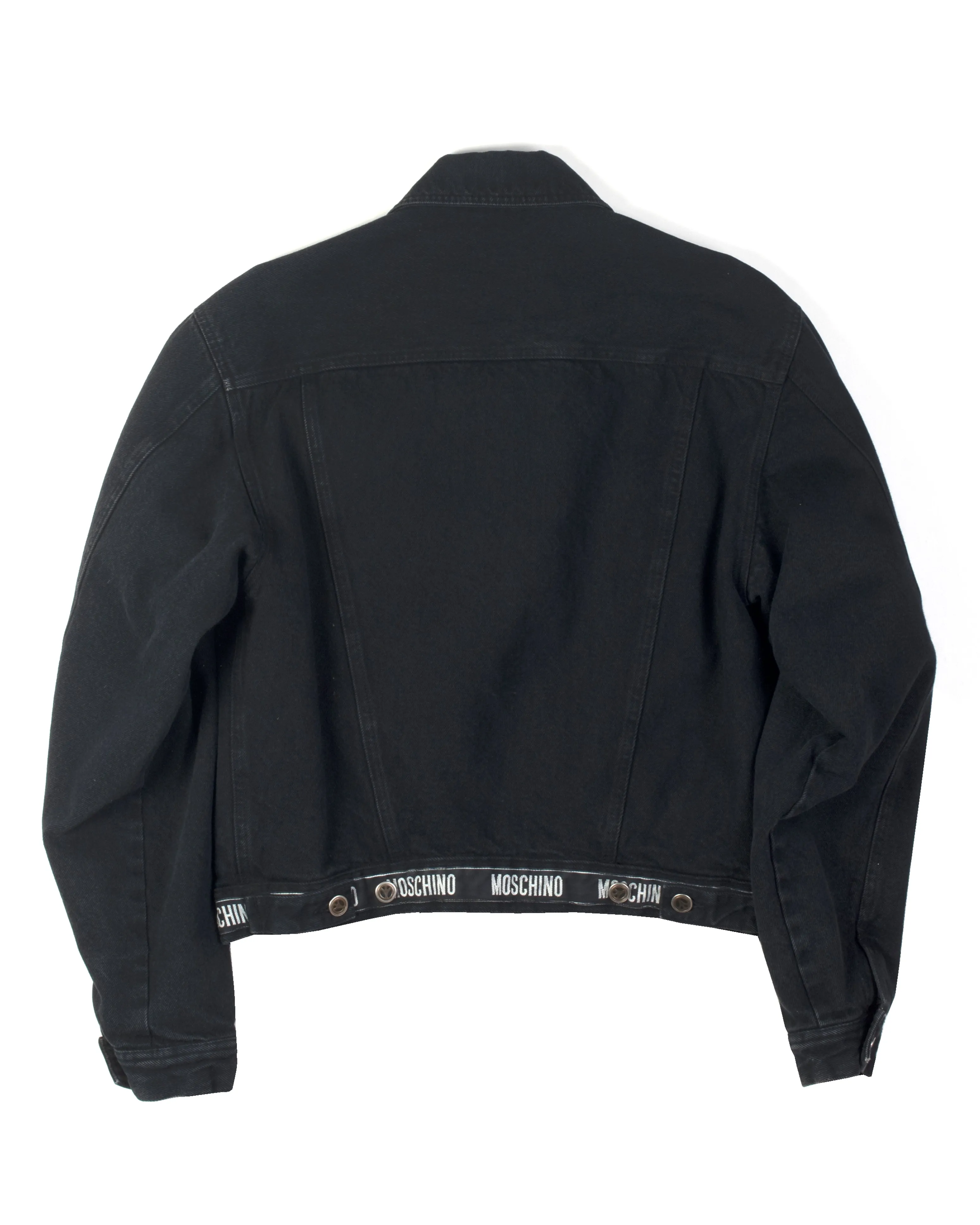 Moschino Black Tucker Jacket