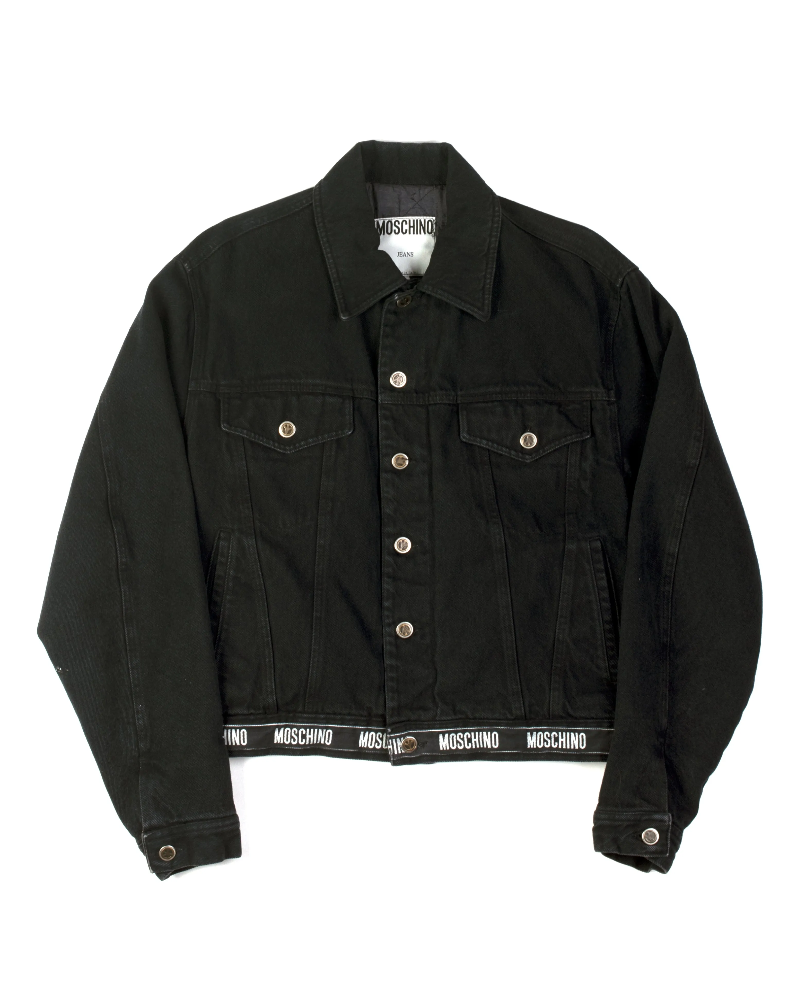 Moschino Black Tucker Jacket