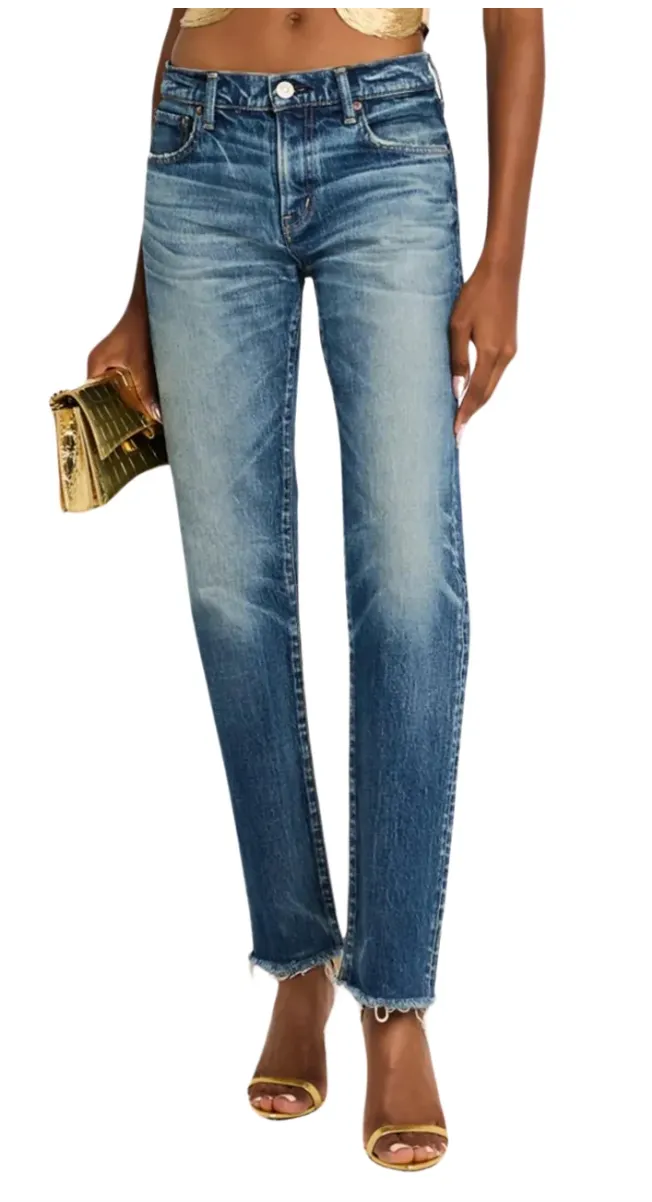 Moussy Vintage - Florahome Slim Straight Jeans - Blue