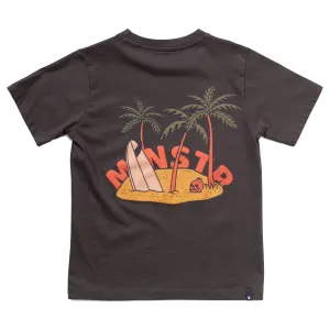 Munisland Ss Tee - Soft Black