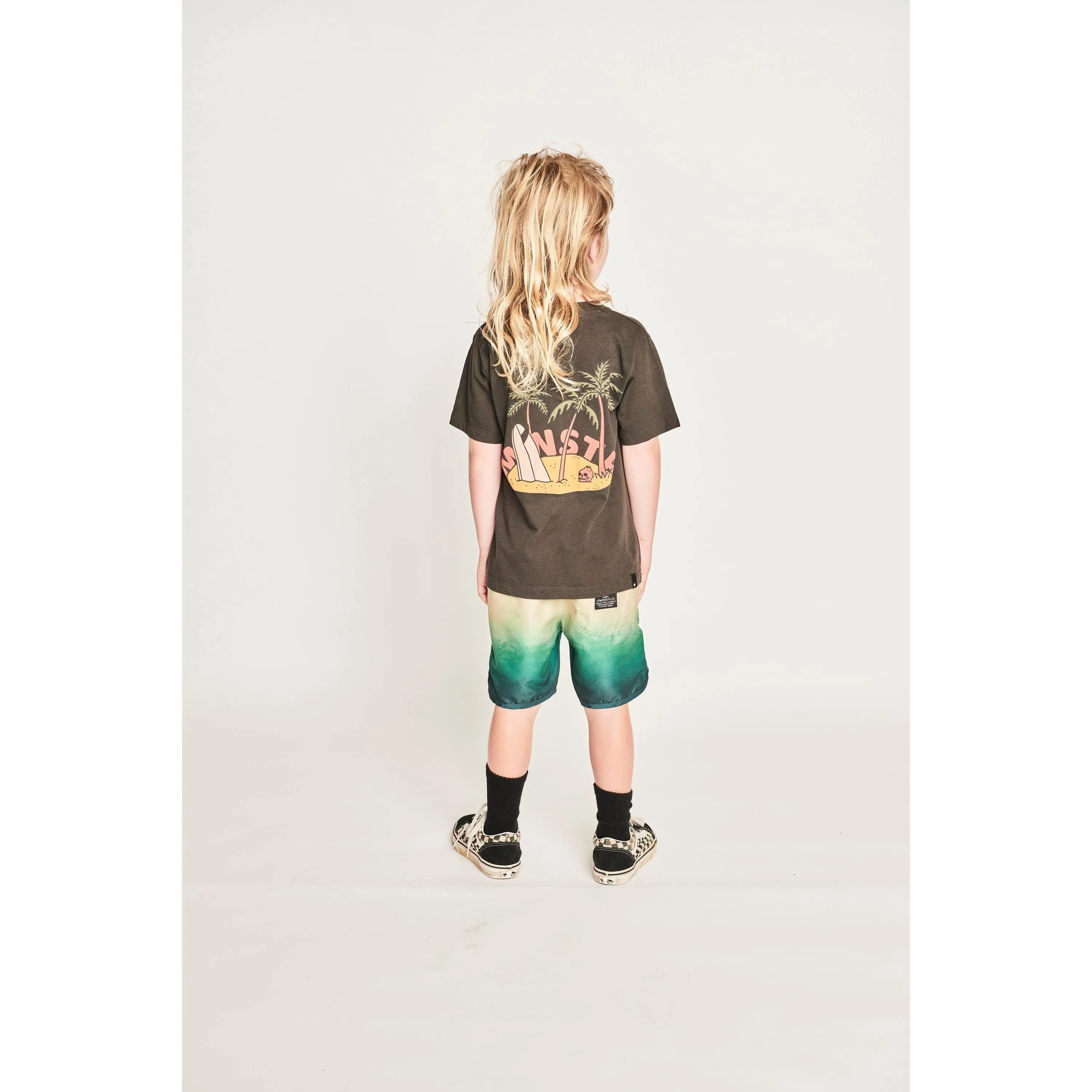 Munisland Ss Tee - Soft Black