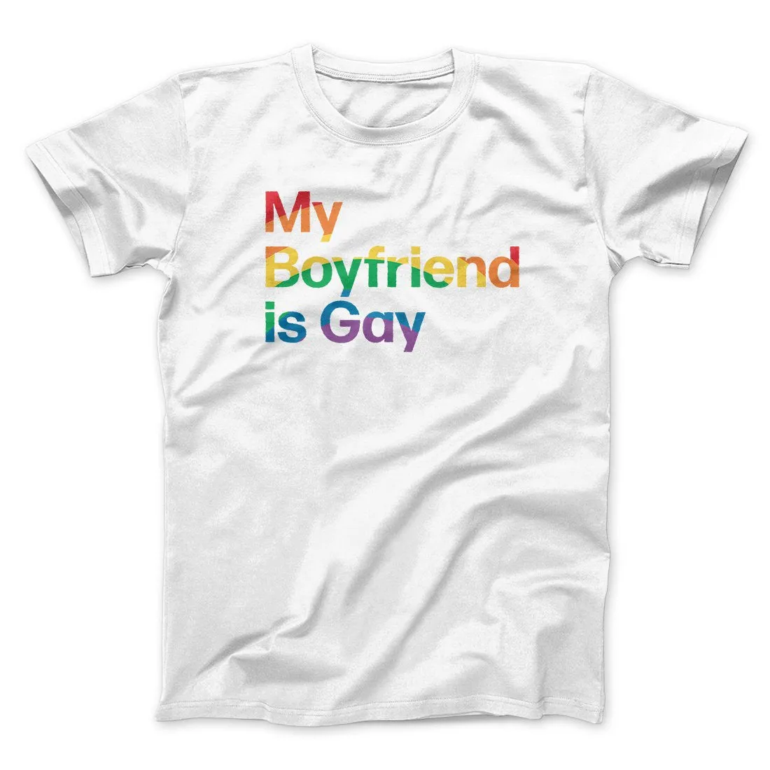 My Boyfriend Is Gay Men/Unisex T-Shirt