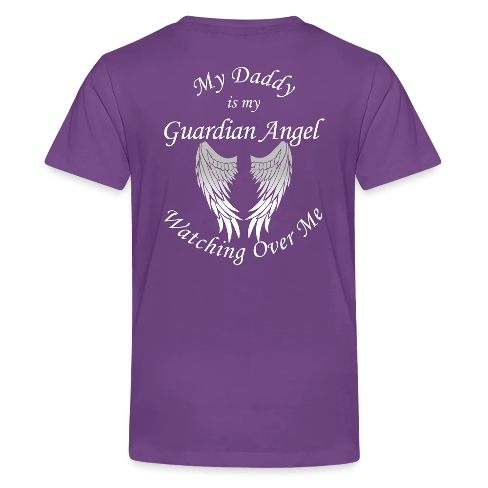 My Daddy Guardian Angel Kids' Premium T-Shirt  CK1380