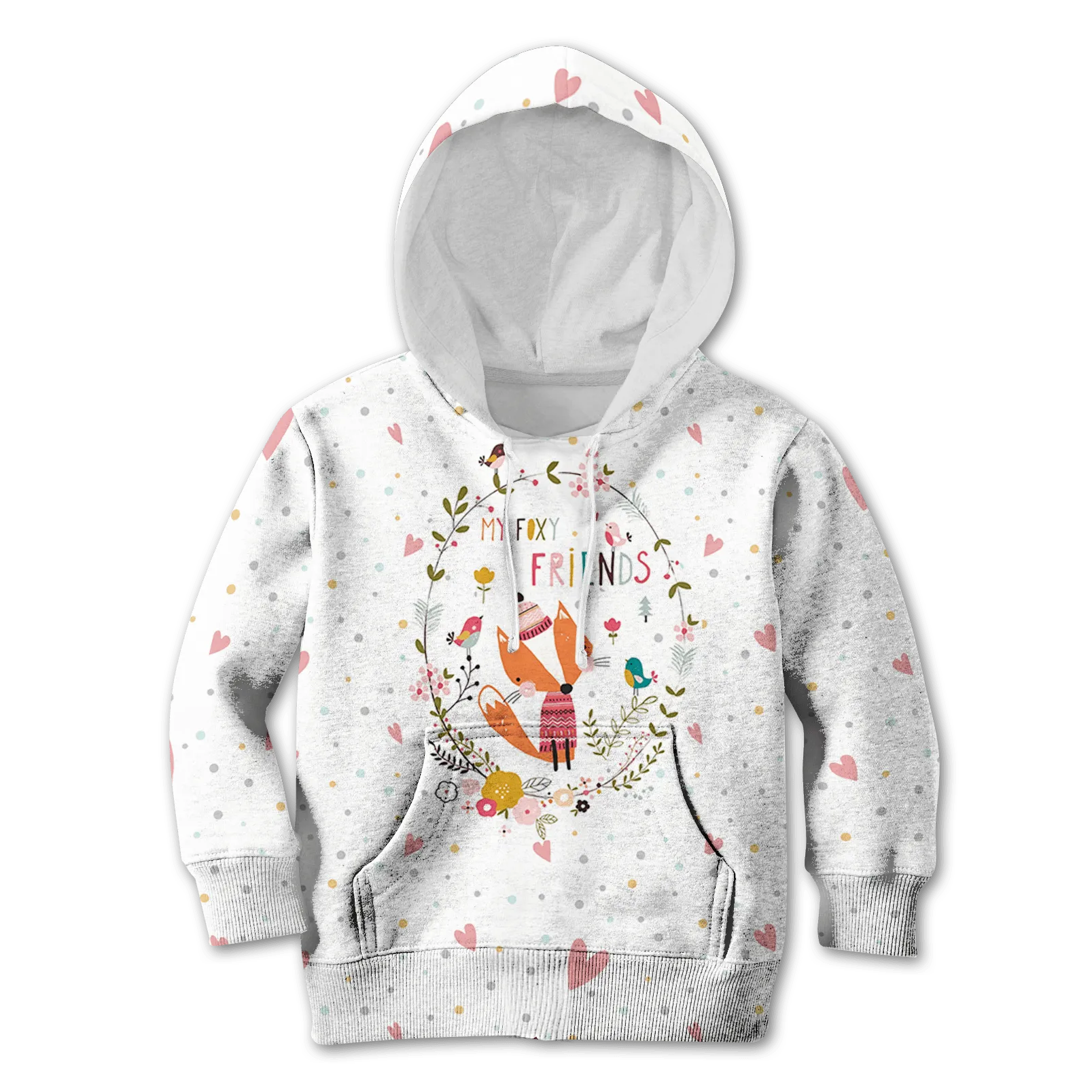 My Foxy Friends Custom Cosplay Kid Hoodie