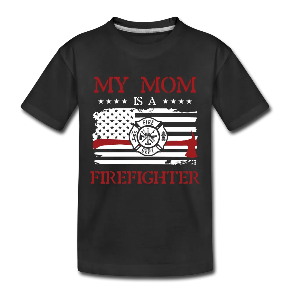 My Mom is a firefighter Kids' Premium T-Shirt