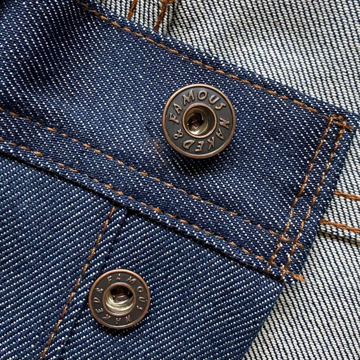 Naked & Famous Denim Natural Indigo Selvedge - Weird Guy Jeans