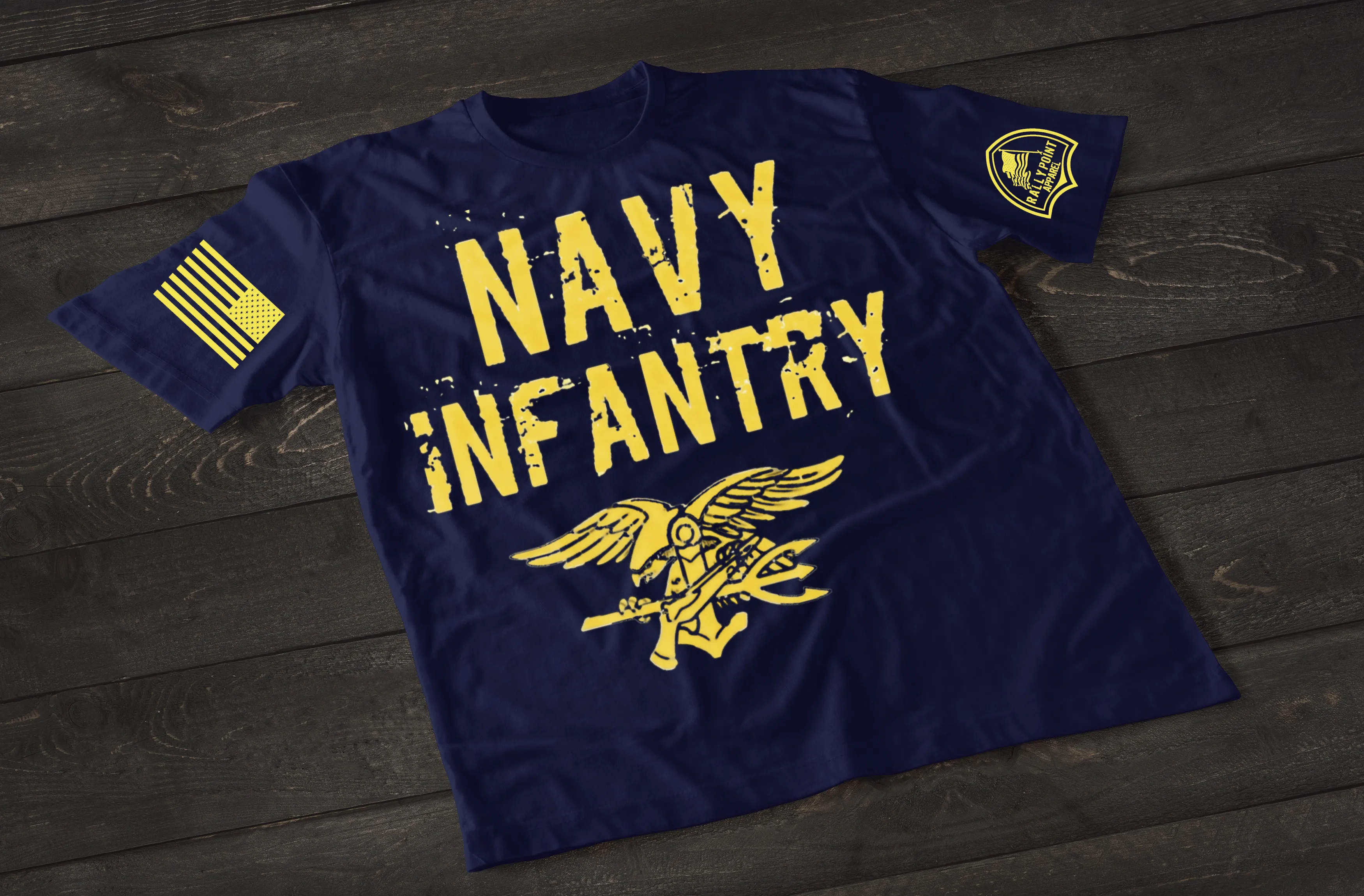 Navy Infantry Patriotic Shirt