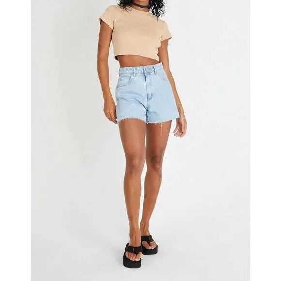 NEW ABRAND JEANS venice short in esmerelda