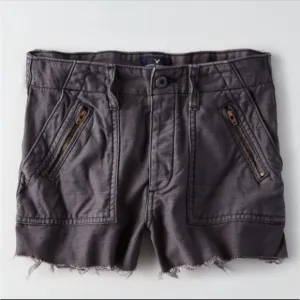 New American Eagle Women’s Vintage Hi-Rise Festival Shorts - 8