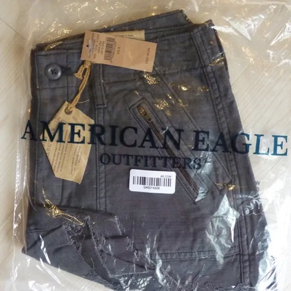 New American Eagle Women’s Vintage Hi-Rise Festival Shorts - 8
