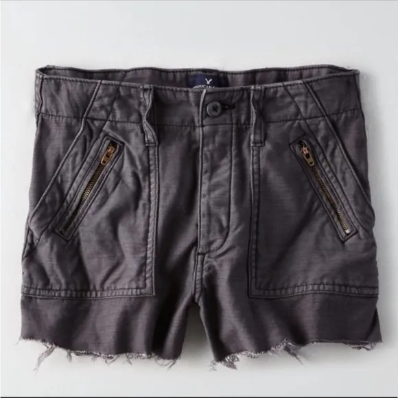 New American Eagle Women’s Vintage Hi-Rise Festival Shorts - 8