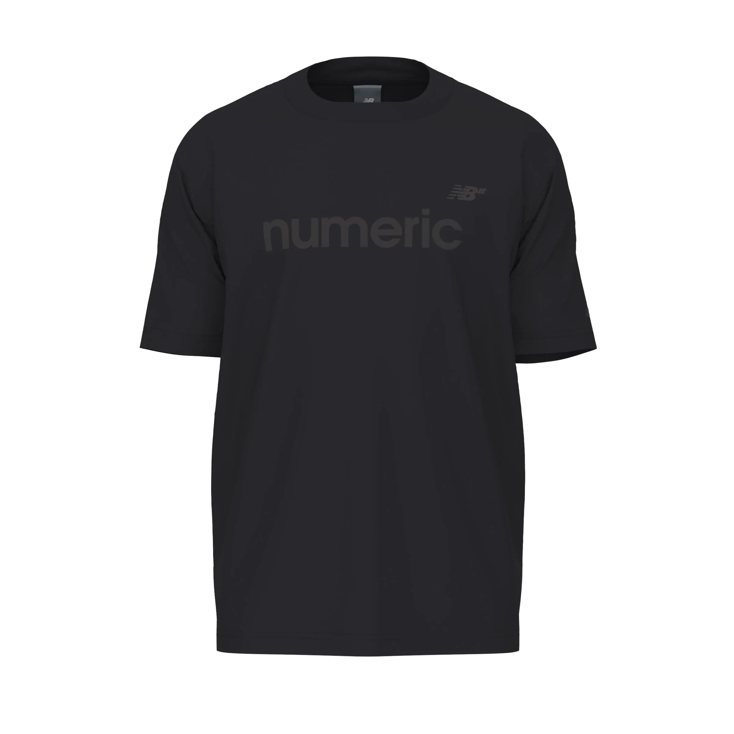 New Balance Numeric Small Logo Jersey T-Shirt Black